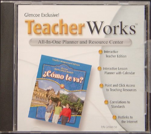 Book Teacher Works CD t/a Como te va? (All-In-One Planner & Resource Center) free