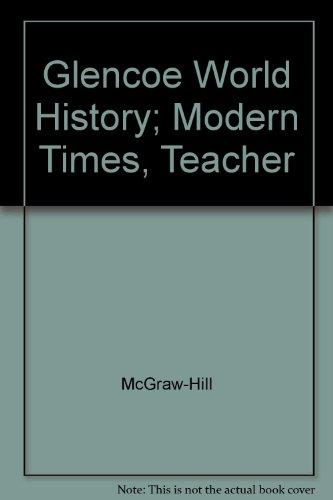 Book Glencoe World History: Modern Times, Teachers Wraparound Edition free