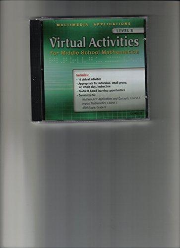 Book Mathematics: Applications and Concepts 2004, Course 3: Virtual Activities for Middle School ... free