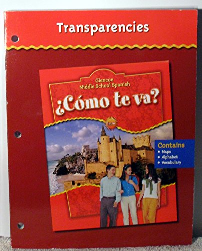 Book Glencoe Middle School Spanish C < Mo TE Va? Intro, Nivel Rojo Transparency Binder free