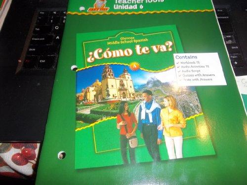 Book Glencoe Middle School Spanish C < Mo Te Va? A, Nivel Verde Unidad 6 free