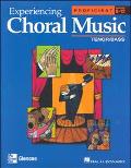 Book Experiencing Choral Music, Proficient Tenor Bass Voices, Grades 9-12 free