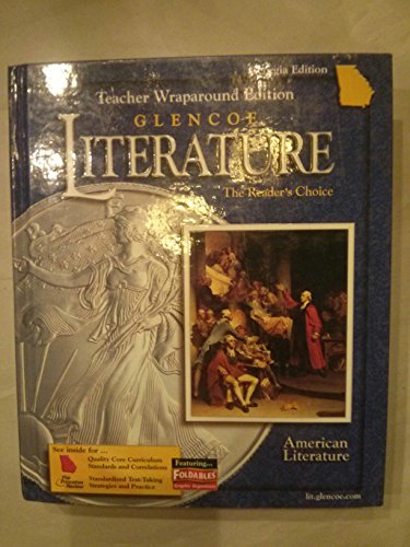Book Glencoe Literature Course 6, Grade 11 American Literature Twe free