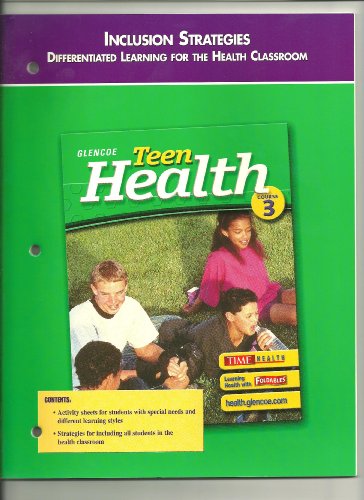 Book Teen Health Course 3 Inclusion Strategies (Differentiated Learning for the Health Classroom) free