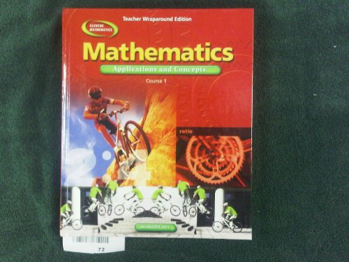 Book Mathematics Applications and Concepts: Course 1, Teachers Wraparound Edition free
