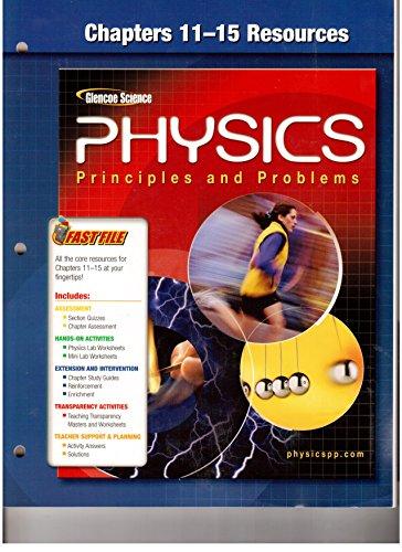Book Chapters 11-15 Resources (Glencoe Science Physics Principles and Problems) free