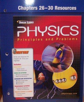 Book Chapters 26-30 Resources: Physics, Principles and Problems (Paperback) free
