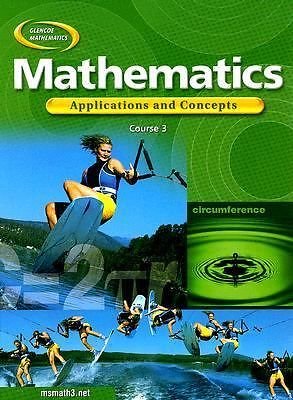 Book Glencoe Mathematics: Applications and Concepts Course 3 [Alabama Edition] free