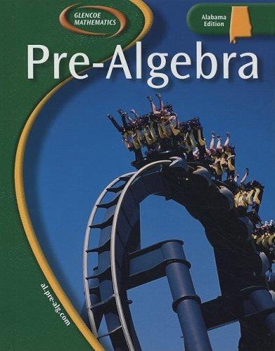 Book Pre-Algebra: Alabama Edition (Glencoe Mathematics) free