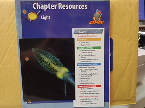 Book Glencoe Fast File Chapter Resources Light. (paperback) free