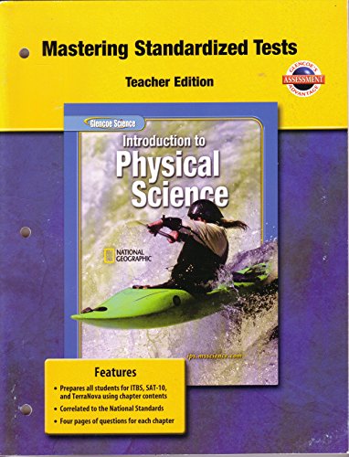 Book Mastering Standardized Tests (Teacher Edition) for Glencoe "Physcial Science" free