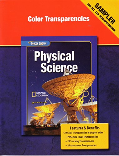 Book Glencoe Physical Science Color Transparencies (sampler) free