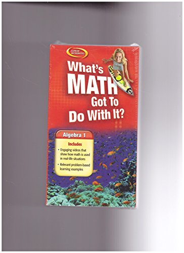 Book What's Math Got To Do With It? (videocassette) (glencoe Mathematics Algebra 1) free