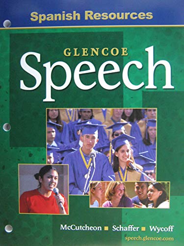 Book Glencoe Speech Spanish Resources free