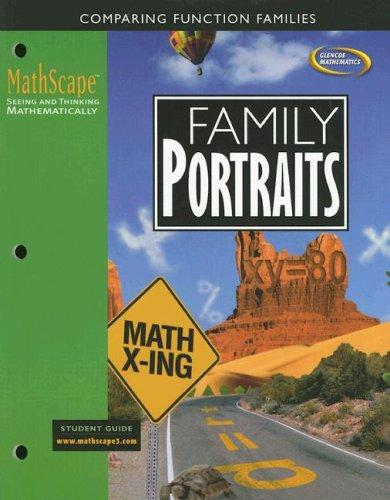 Book Mathscape: Seeing And Thinking Mathematically, Course 3, Family Portraits, Student Guide (creative Pub: Mathscape) free