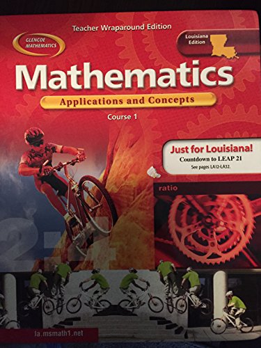 Book Mathematics Application and Concepts Course 1 Louisiana Edition (Course 1) free