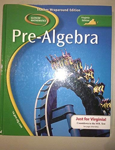 Book Glencoe Pre-algebra: Virginia Edition free