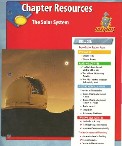 Book Chapter Resources The Solar System free