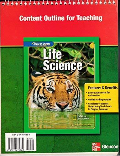 Book 'Content Outline for Teaching Glencoe Life Science'. free