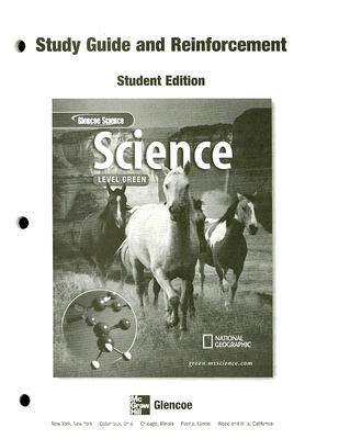 Book Glencoe iScience, Level Green, Grade 7, Reinforcement and Study Guide, Student Edition (INTEGRATED SCIENCE) free