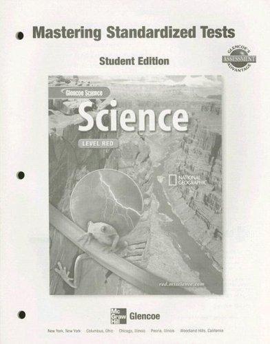 Book Science Level Red, Mastering Standardized Tests, Se (integrated Science) free