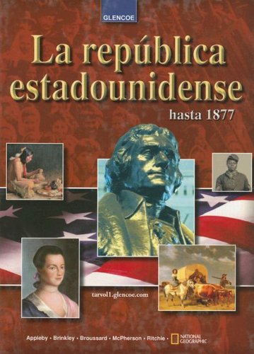 Book La republica estadounidense hasta 1877, Spanish Student Edition (Spanish Edition) free