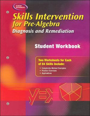 Book Skills Intervention for Pre-Algebra: Diagnosis and Remediation, Student Workbook (Merrill Pre-Algebra) free