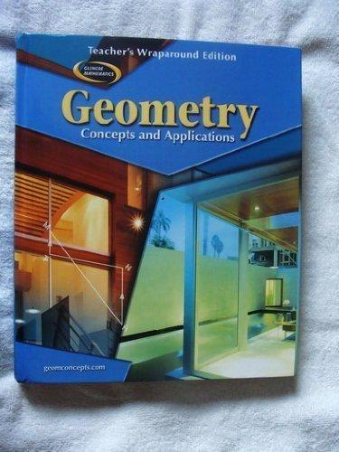 Book Geometry Concepts and Applications: Teachers Wraparound Edition free