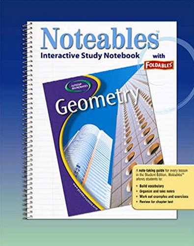 Book Glencoe Geometry, Noteables: Interactive Study Notebook with Foldables (MERRILL GEOMETRY) free