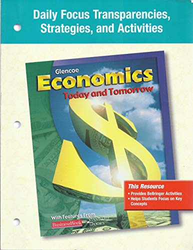 Book Daily Focus Transparencies, Strategies, and Activities (Economics Today and Tomorrow) free