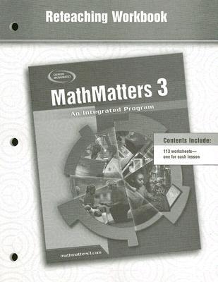 Book MathMatters 3: An Integrated Program, Reteaching Workbook (NTC: MATH MATTERS) free