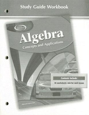 Book Algebra: Concepts And Applications, Study Guide Workbook (algebra: Conc. & Applic.) free