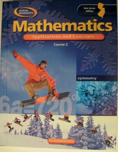 Book Mathematics: Applications and Concepts, Course 2, Student Edition, NEW JERSEY Edition (Glenco Mathematics) free