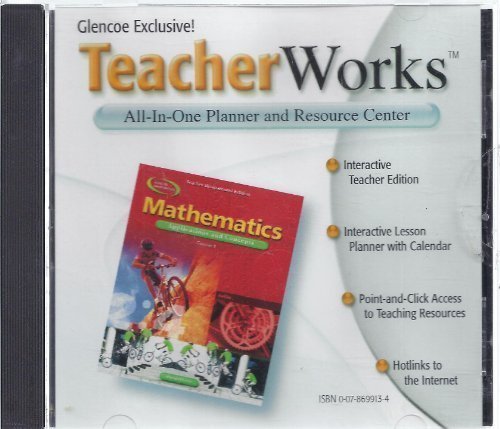 Book Teacherworks Cd-rom For Glencoe Mathematics: Applications & Concepts, Course 1 free