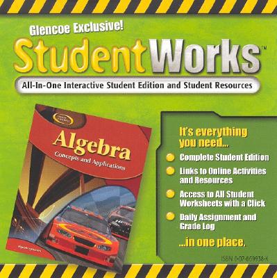 Book Algebra: Concepts and Applications, StudentWorks CD-ROM (ALGEBRA: CONC. & APPLIC.) free