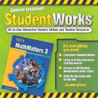 Book Mathmatters 3: An Integrated Program, Studentworks Cd-rom free