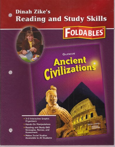 Book Dinah Zike's Reading and Study Skills - Foldables (Ancient Clivilizations - Glencoe Social Studies) free