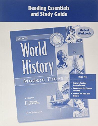 Book Reading Essentials and Study Guide: World History - Modern Times, California Edition free
