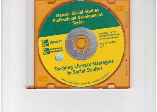Book Teaching Literary Strategies in Social Studies DVD (Glencoe Social Studies Professional Development Series) free