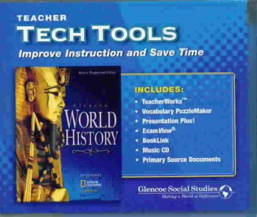 Book World History Glenco Teacher Tech Tools Improve Instruction And Save Time - Social Studies free