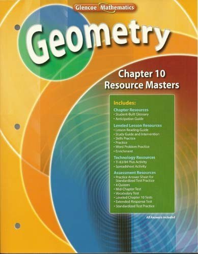 Book Geometry Chapter 10 Resource Masters free