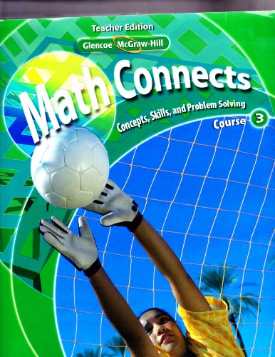 Book Math Connects Concepts, Skills, and Problem Solving, Course 3, Vol. 1, Teacher Edition free