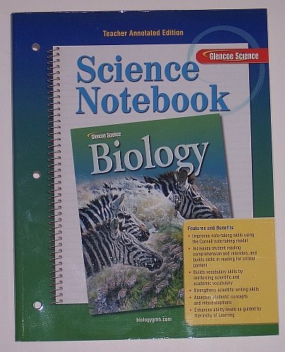 Book Glencoe Science Biology Science Notebook Teacher Annotated Edition free