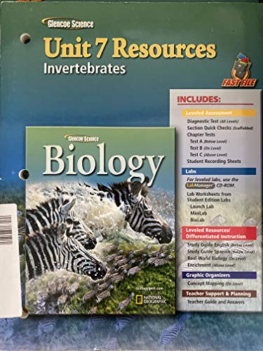 Book Glencoe Biology-Unit 7 Resources-Invertebrates (Glencoe Biology) free