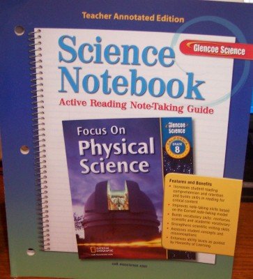 Book Science Notebook: Acitve Reading Note-taking Guide Grade 8 (California Teacher Annotated Edition: Focus on Physical Science) free