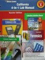 Book Glencoe Science California 4-in-1 Lab Manual Teacher Edition, Grade 6 (Glencoe Science) free
