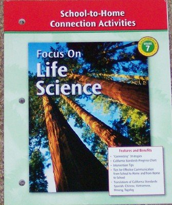Book School To Home Connection Activities Grade 7 (focus On Life Science) free