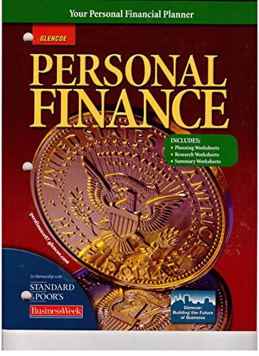 Book Glencoe Personal Finance, Your Personal Financial Planner, ISBN 0078755581 9780078755583 by Glencoe free