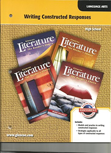 Book Glencoe Literature The Reader's Choice: Writing Constructed Response free