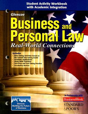 Book Business and Personal Law: Real World Connections, Student Activity Workbook (BROWN: UNDER BUS & PERS LAW) free